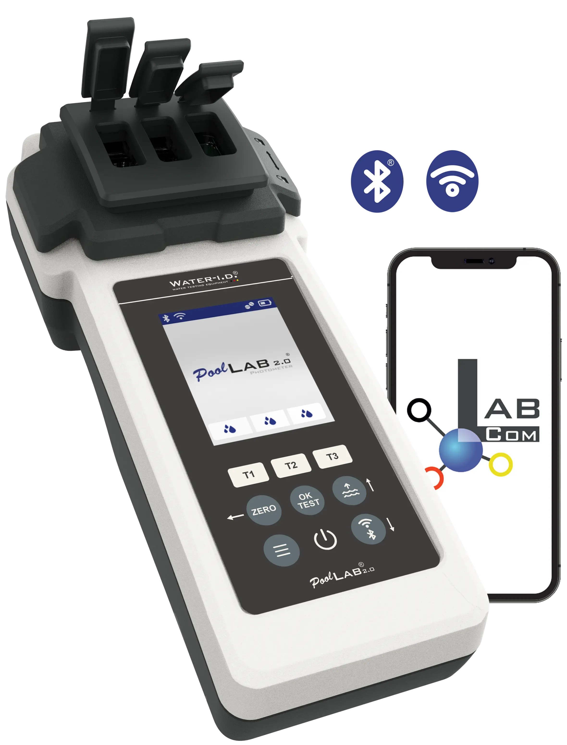PoolLab® 2.0 Photometer with Bluetooth® and WiFi